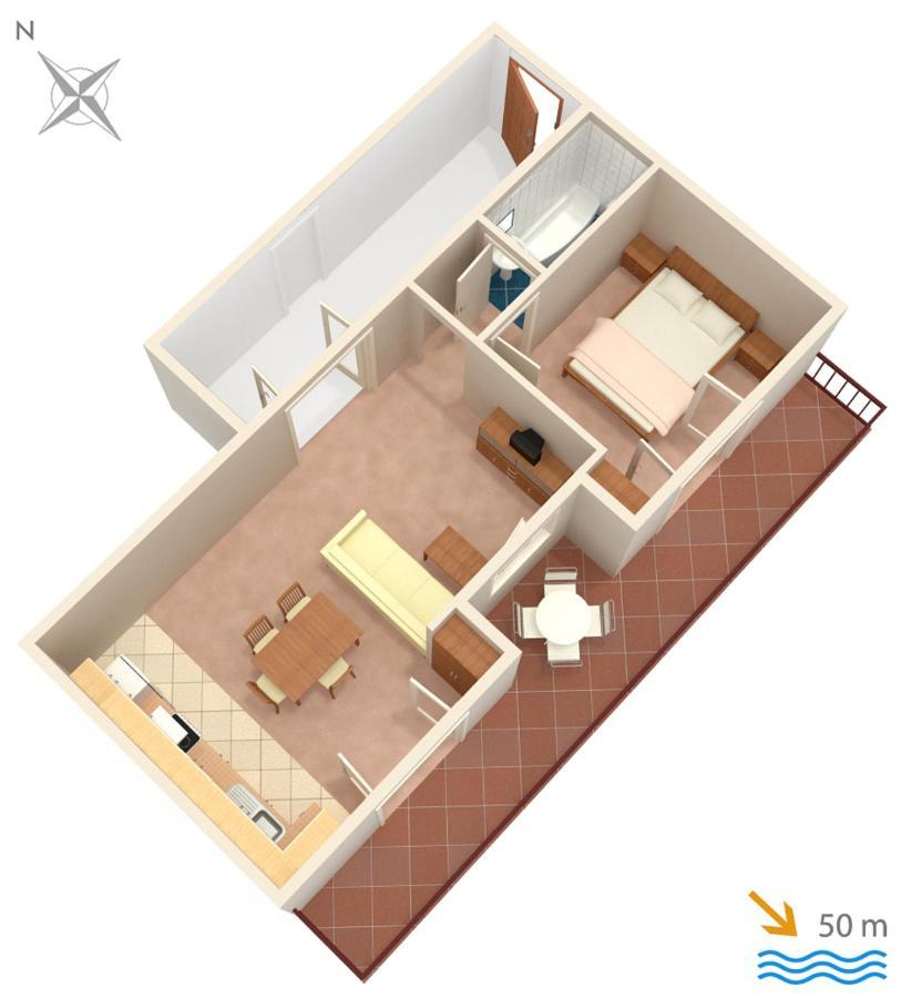 Apartments By The Sea Zivogosce - Mala Duba, Makarska - 2603 Igrane Zewnętrze zdjęcie